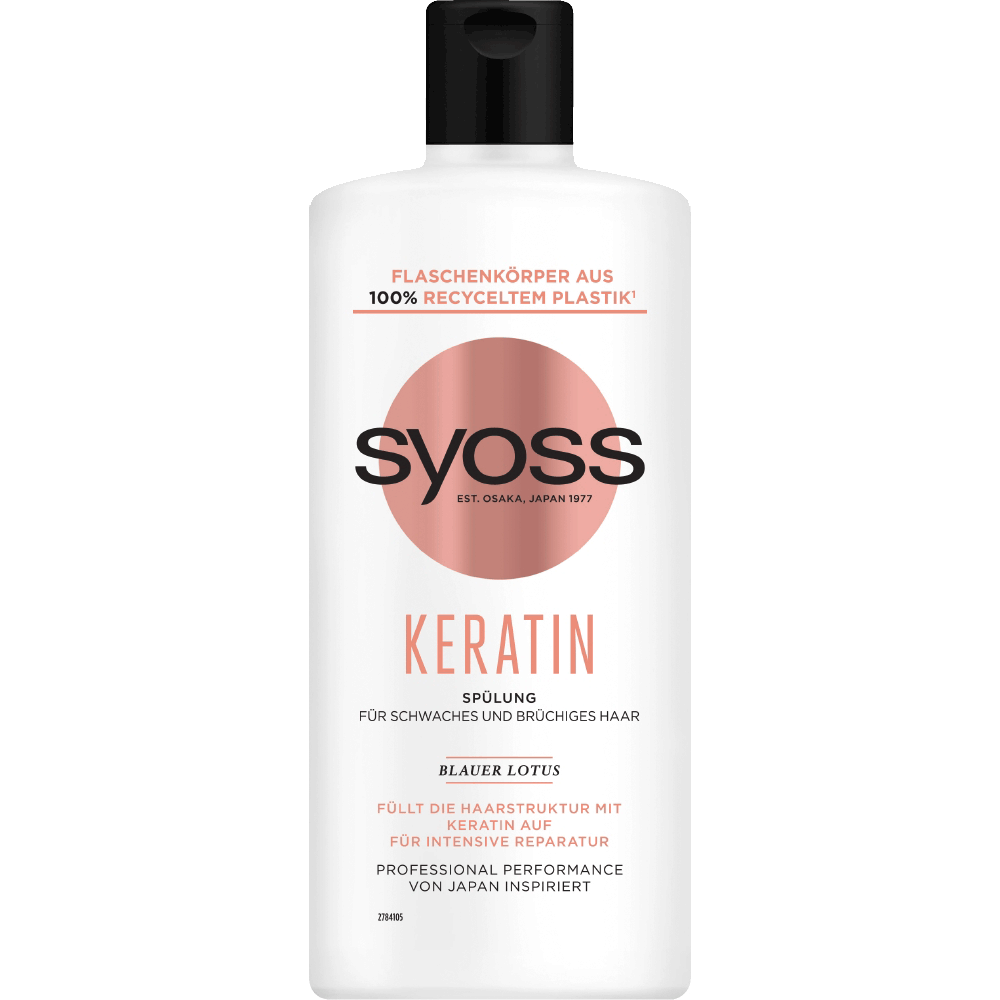 Bild: syoss Spülung Keratin 