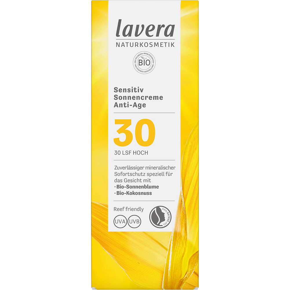 Bild: lavera Sonnencreme Anti-Age LSF 30 