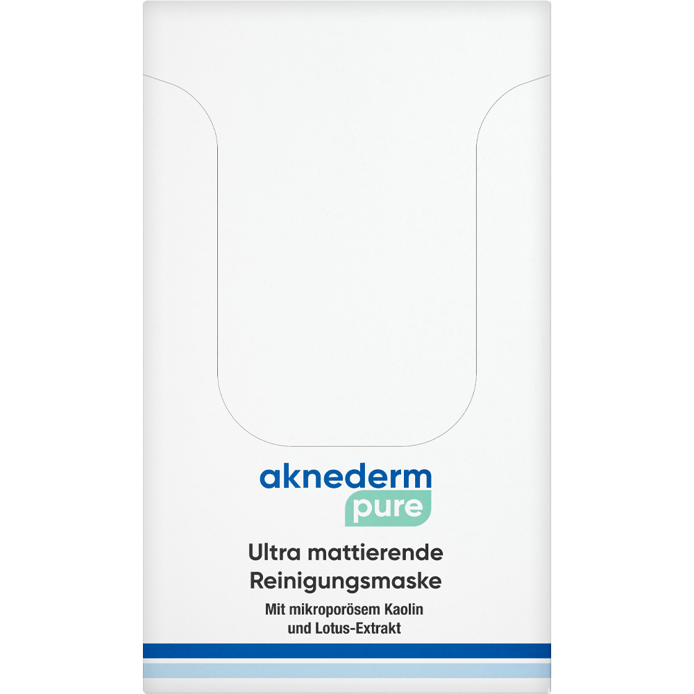 Bild: Aknederm pure Tuchmaske Intensiv hydratisierende & klärend 