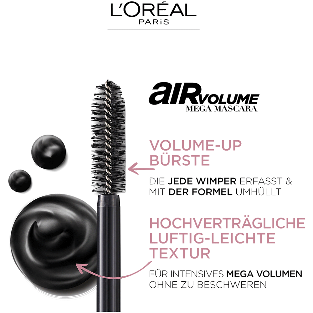 Bild: L'ORÉAL PARIS Air Volume Mega Mascara 