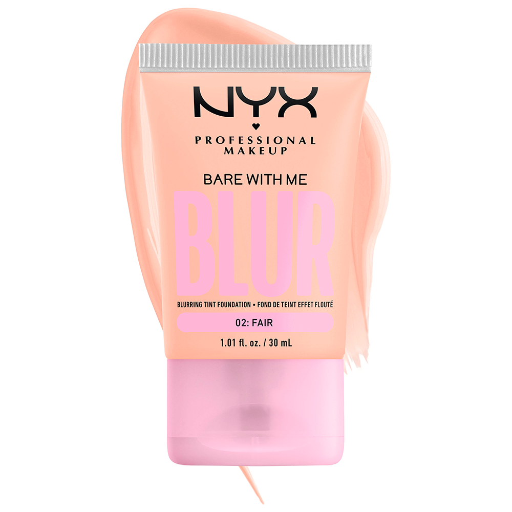 Bild: NYX Professional Make-up Bare With Me Blur Tint Foundation 02