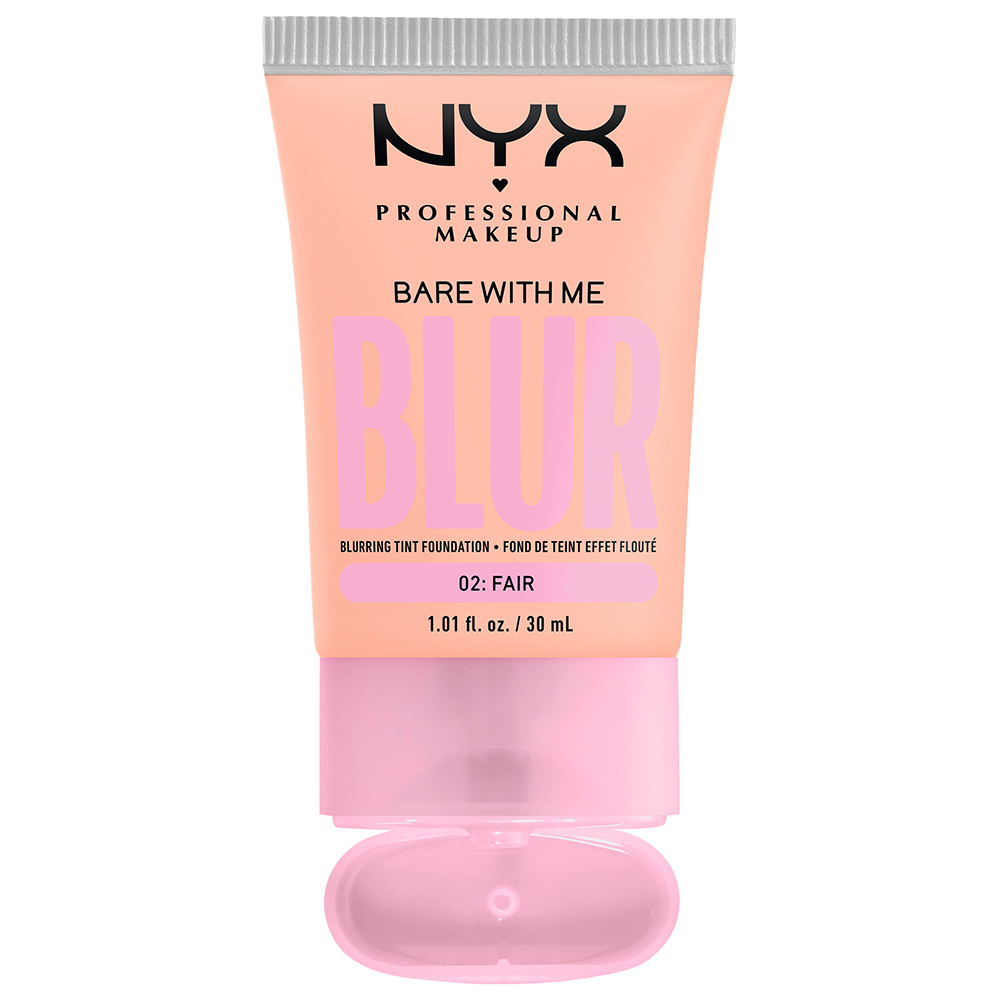 Bild: NYX Professional Make-up Bare With Me Blur Tint Foundation 02