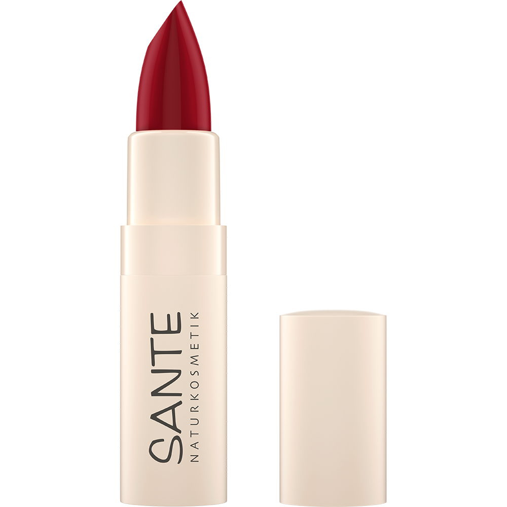 Bild: SANTE Moisture Lipstick Fierce Red