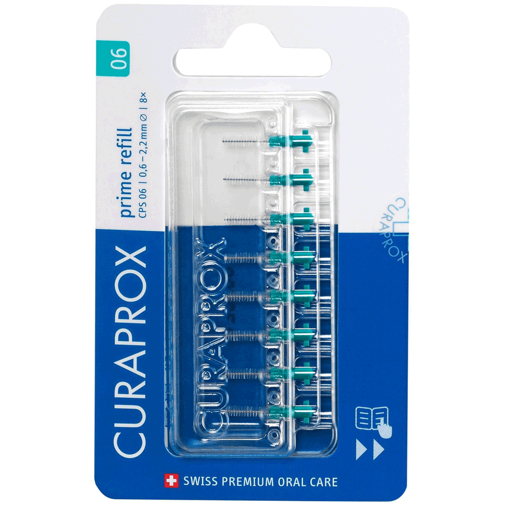 Bild: CURAPROX Interdentalbürsten CPS Prime Refill 06 