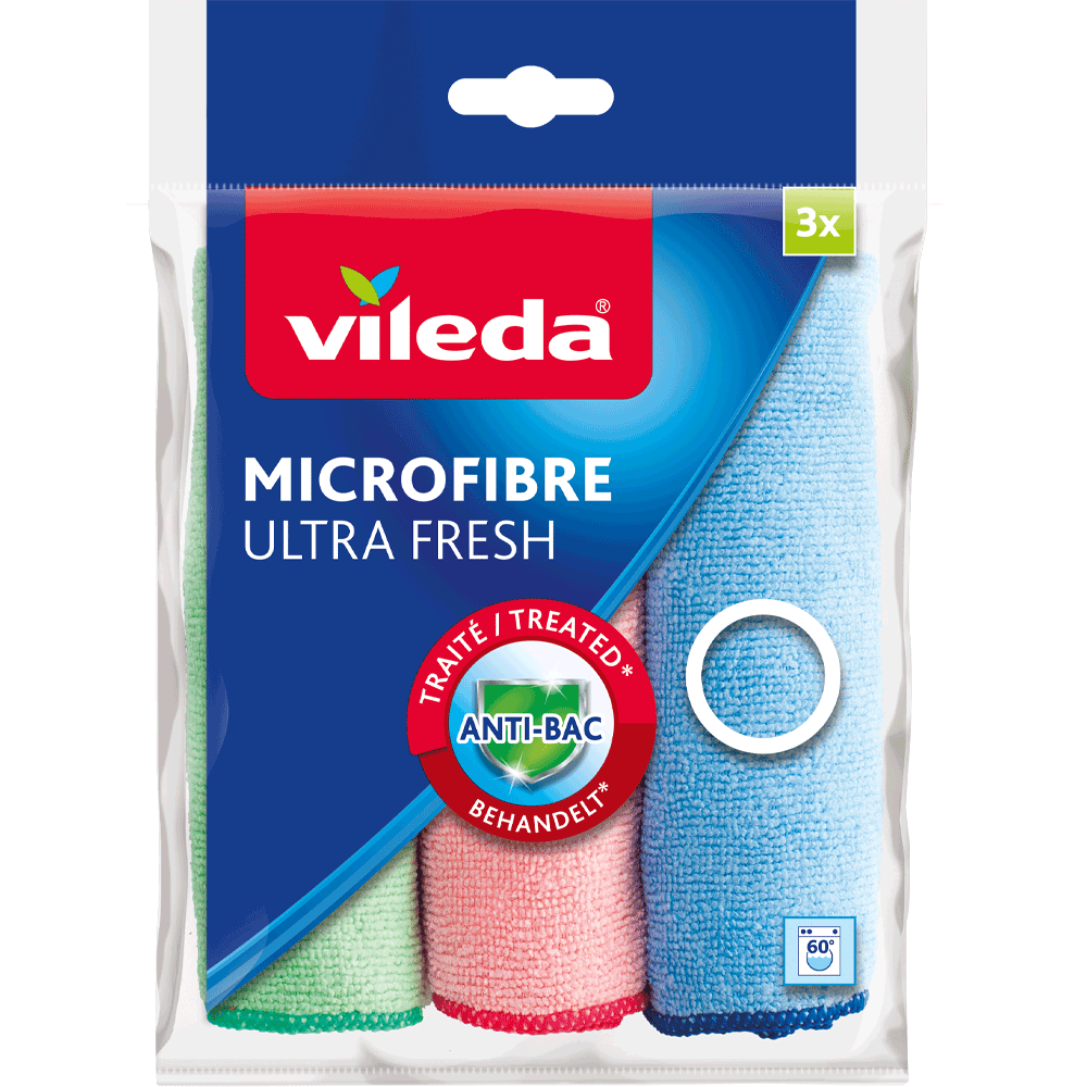 Bild: vileda Mikrofasertücher Ultra Fresh 