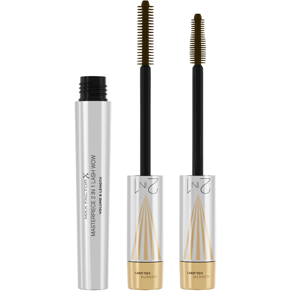 Bild: MAX FACTOR Mascara Masterpiece 2in1 Lash Brow Volume & Length 