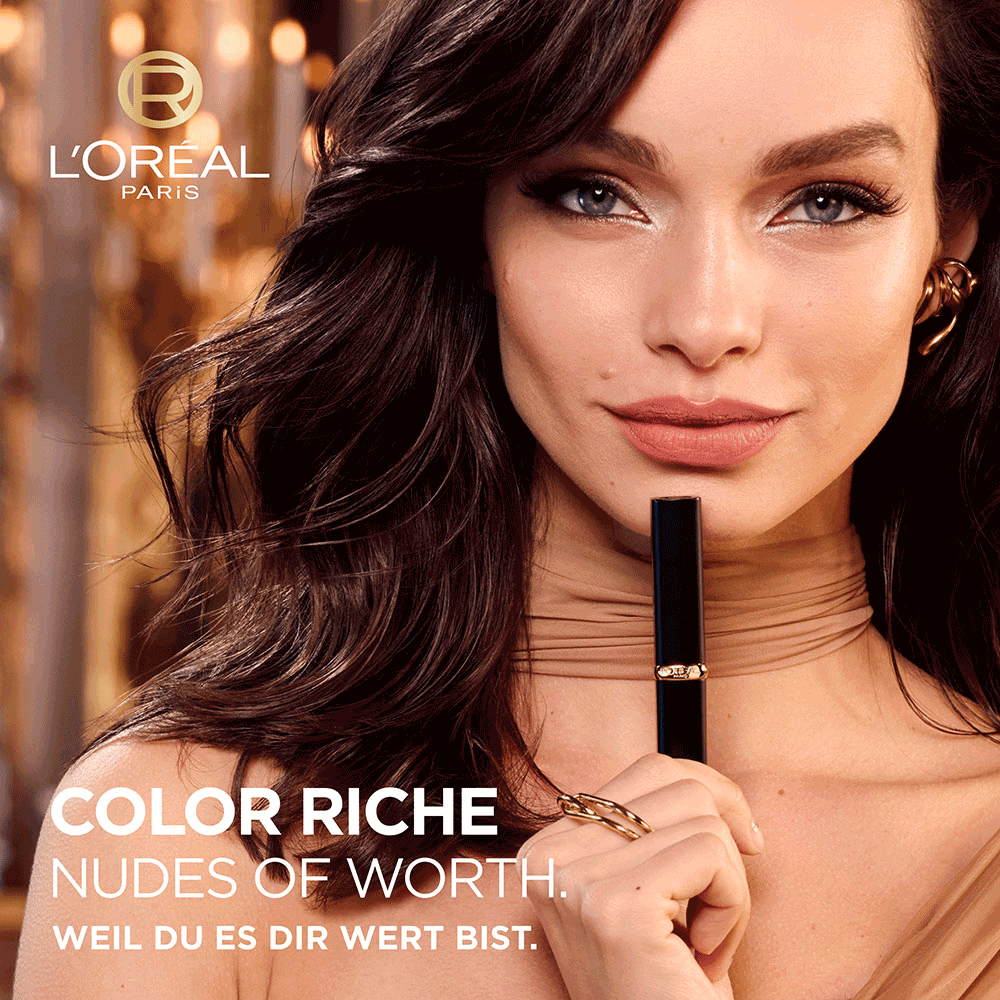 Bild: L'ORÉAL PARIS Color Riche Intense Volume Matte Nude Worth It Intense