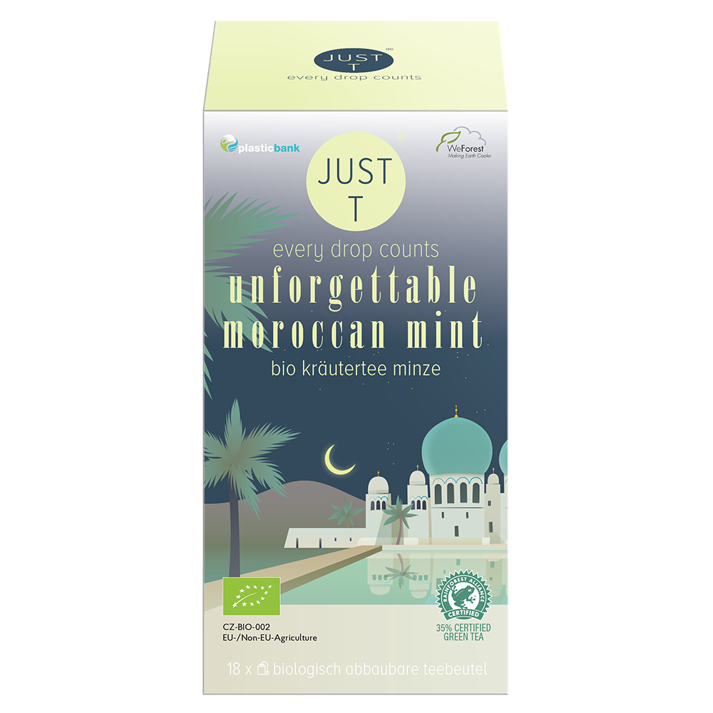 Bild: just t Tee Unforgettable Moroccan Mint 