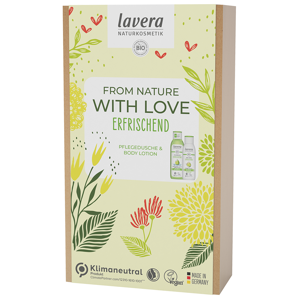 Bild: lavera From Nature With Love Set Erfrischend 