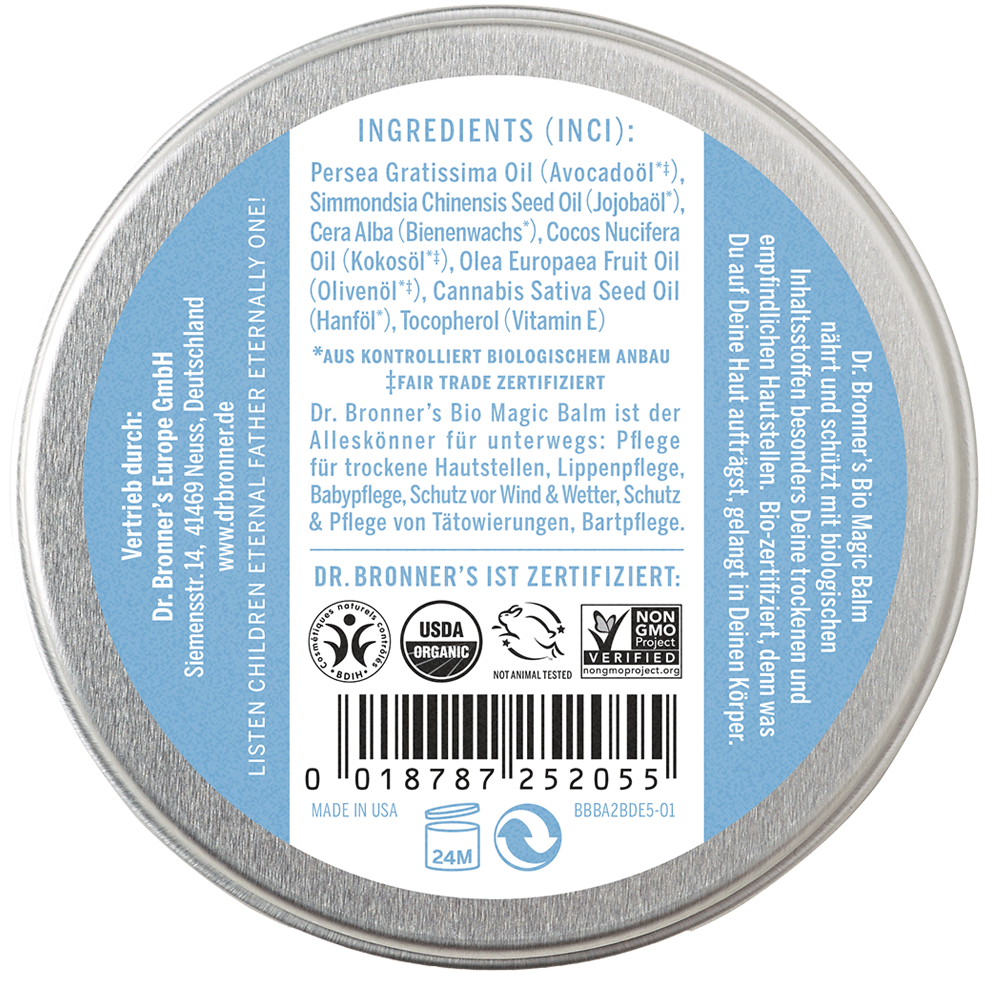 Bild: Dr. Bronner's Magic Balm Babymild 