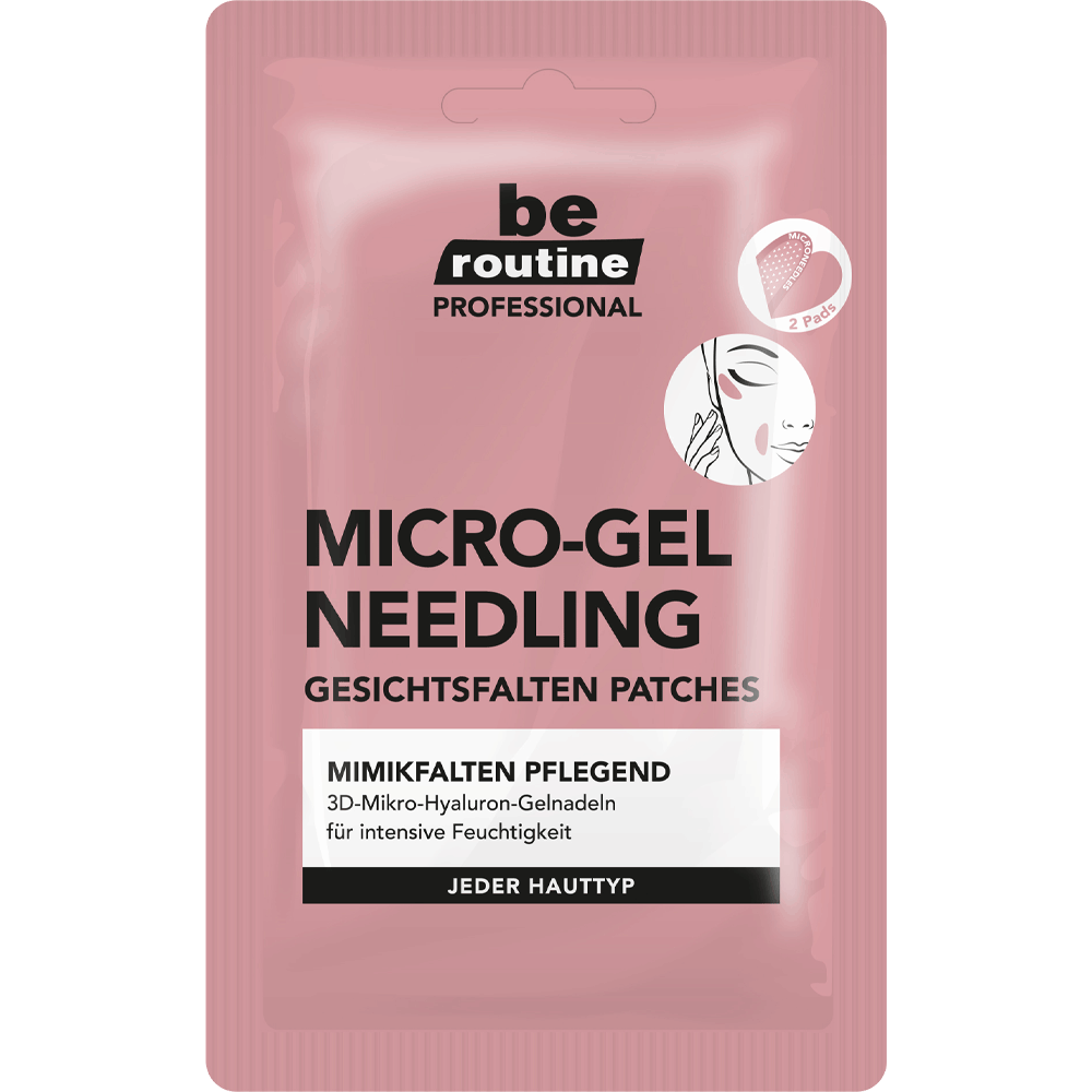 Bild: b.e. ROUTINE Gesichtsfalten Patches Micro-Gel Needling 