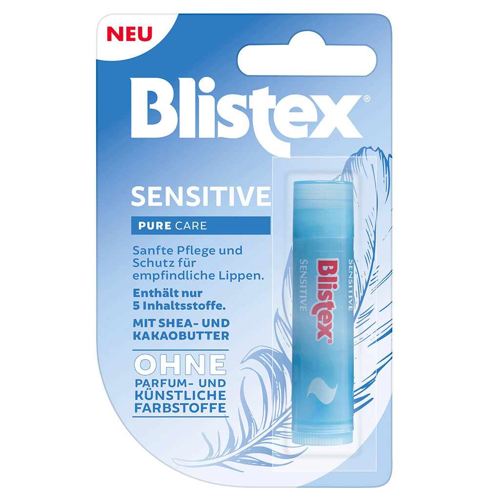 Bild: Blistex Pure Care Sensitiv Lippenpflege 