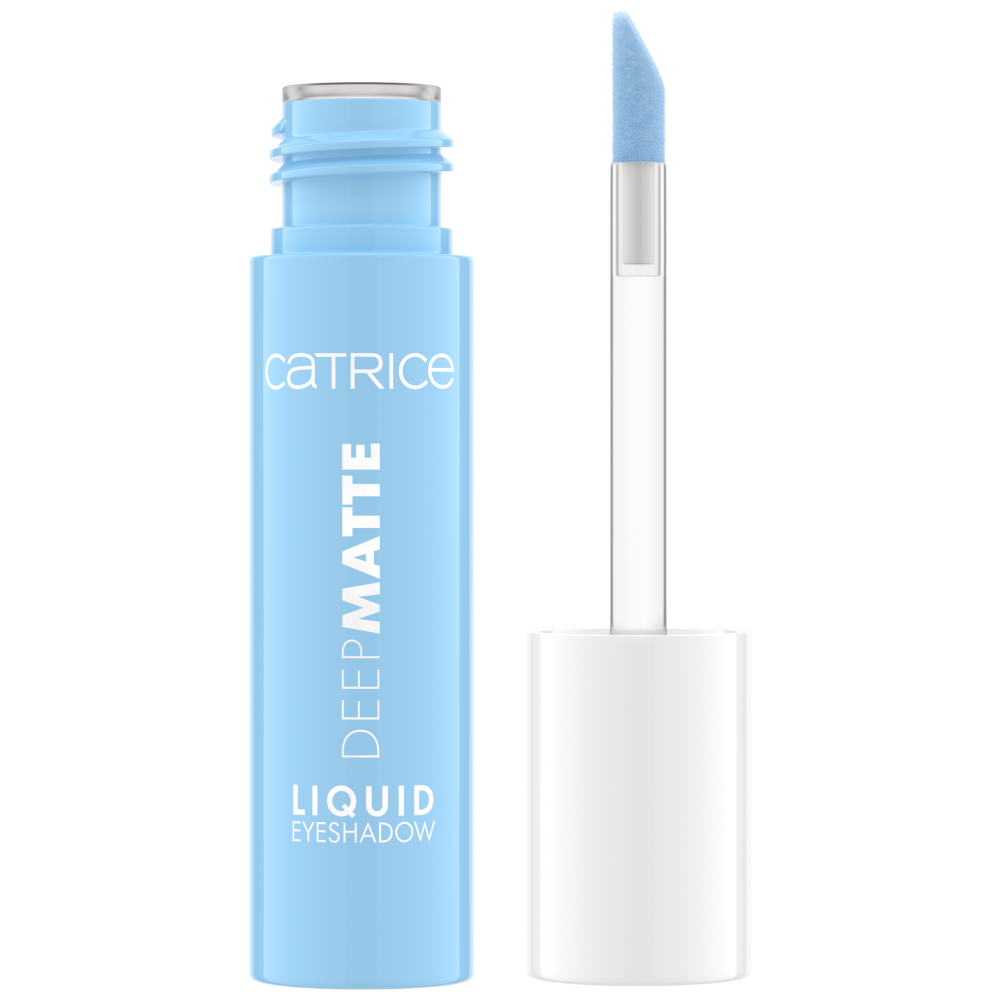 Bild: Catrice Deep Matte Liquid Lidschatten Blue Breeze