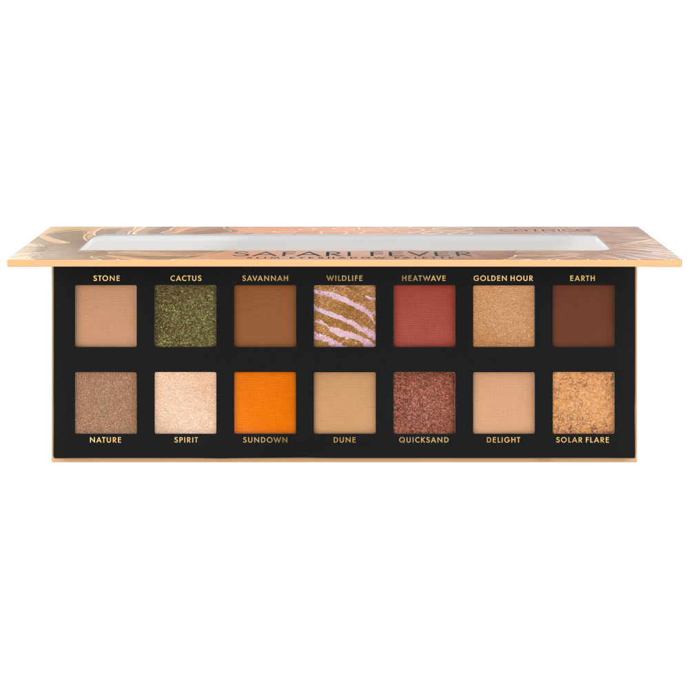 Bild: Catrice Safari Fever Slim Lidschatten Palette Wild Life