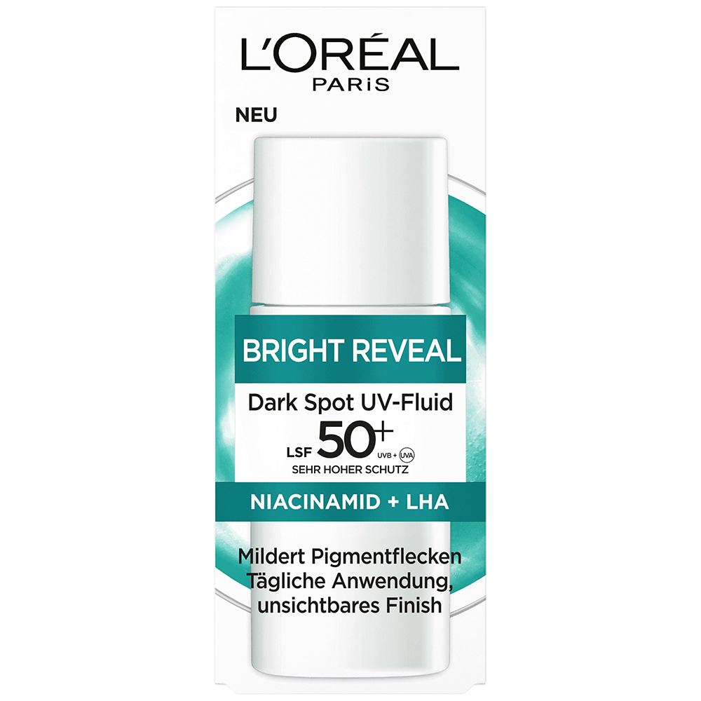 Bild: L'ORÉAL PARIS Bright Reveal Dark Spot UV Fluid LSF 50 