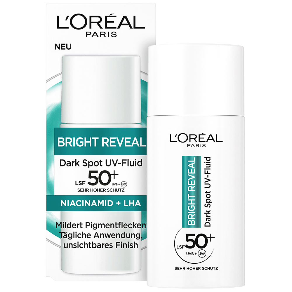 Bild: L'ORÉAL PARIS Bright Reveal Dark Spot UV Fluid LSF 50 