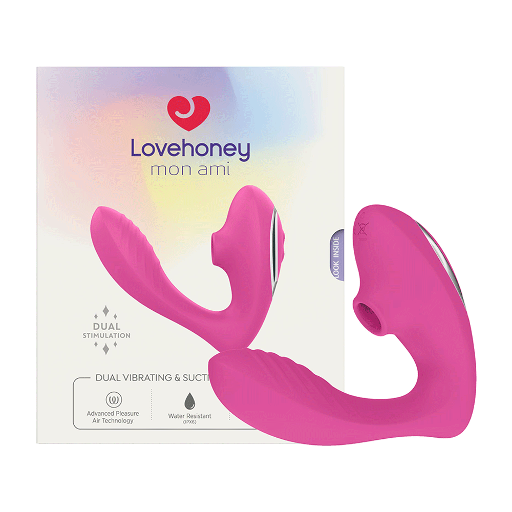 Bild: Lovehoney Mon Ami Dual Vibrating & Suction Stimulator 