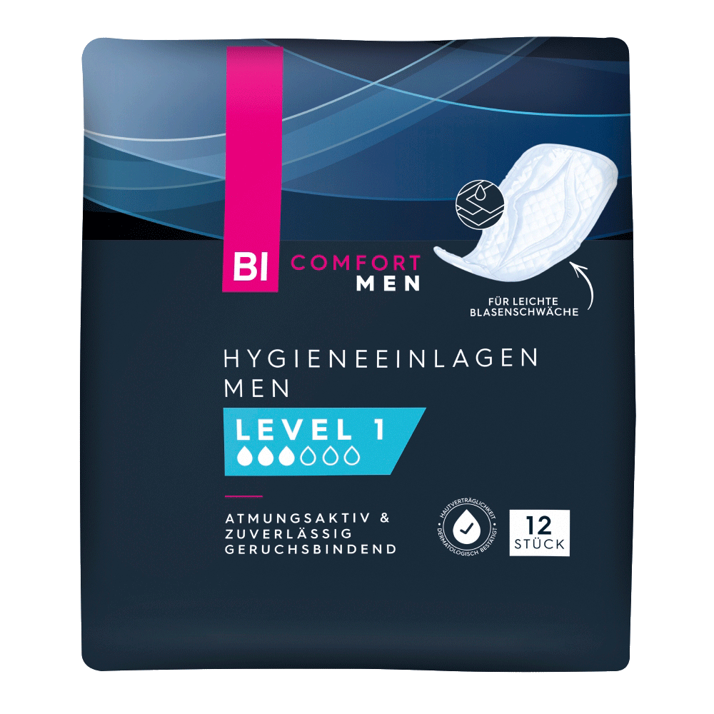 Bild: BI COMFORT Hygieneeinlagen Men Level 1 