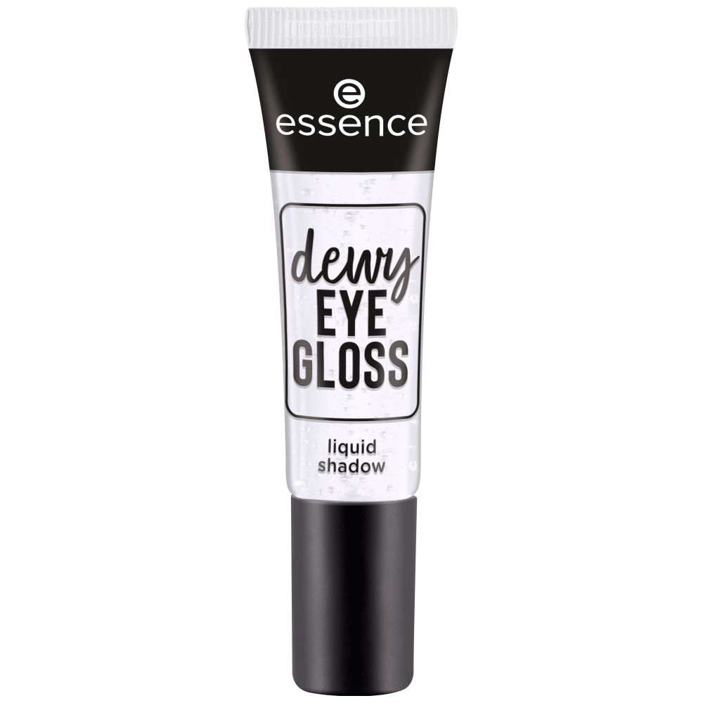 Bild: essence Dewy Eye Gloss Liquid Lidschatten Crystal Clear