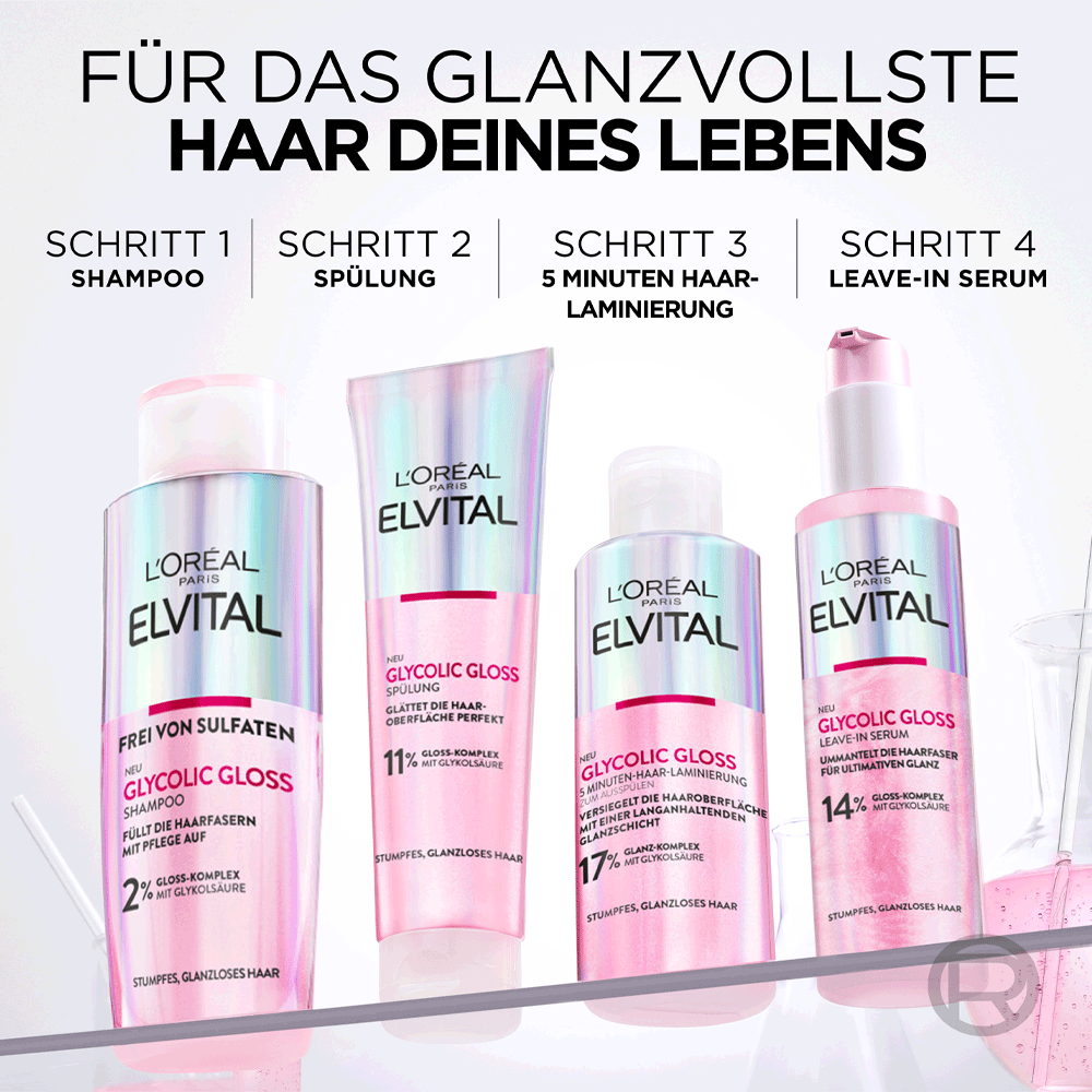 Bild: L'ORÉAL PARIS ELVITAL Glycolic Gloss Serum 