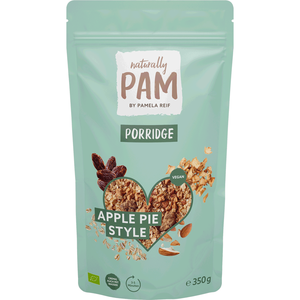 Bild: Naturally PAM by Pamela Reif Porridge Apple Pie Style 