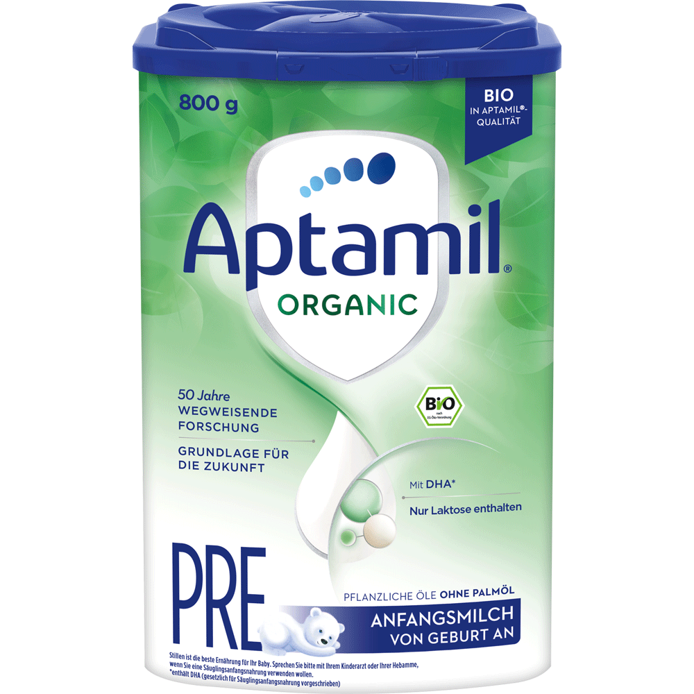 Bild: Aptamil Pre Organic (BIO), Anfangsmilch 