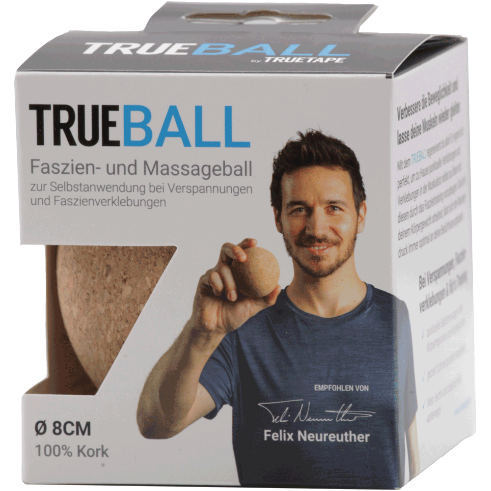 Bild: True Tape Trueball Massage/Faszienball aus Kork 