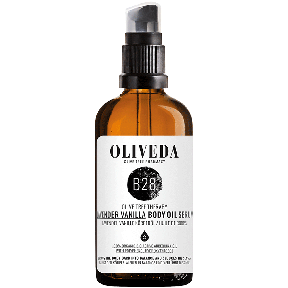 Bild: Oliveda B28 Körperöl Lavendel Vanille Anti Stress 