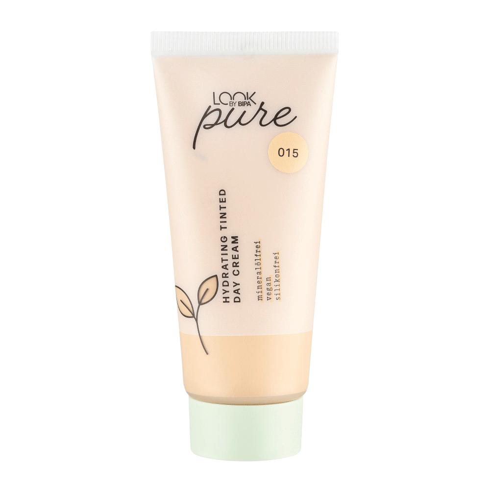 Bild: LOOK BY BIPA pure Hydrating Tinted Day Cream 015