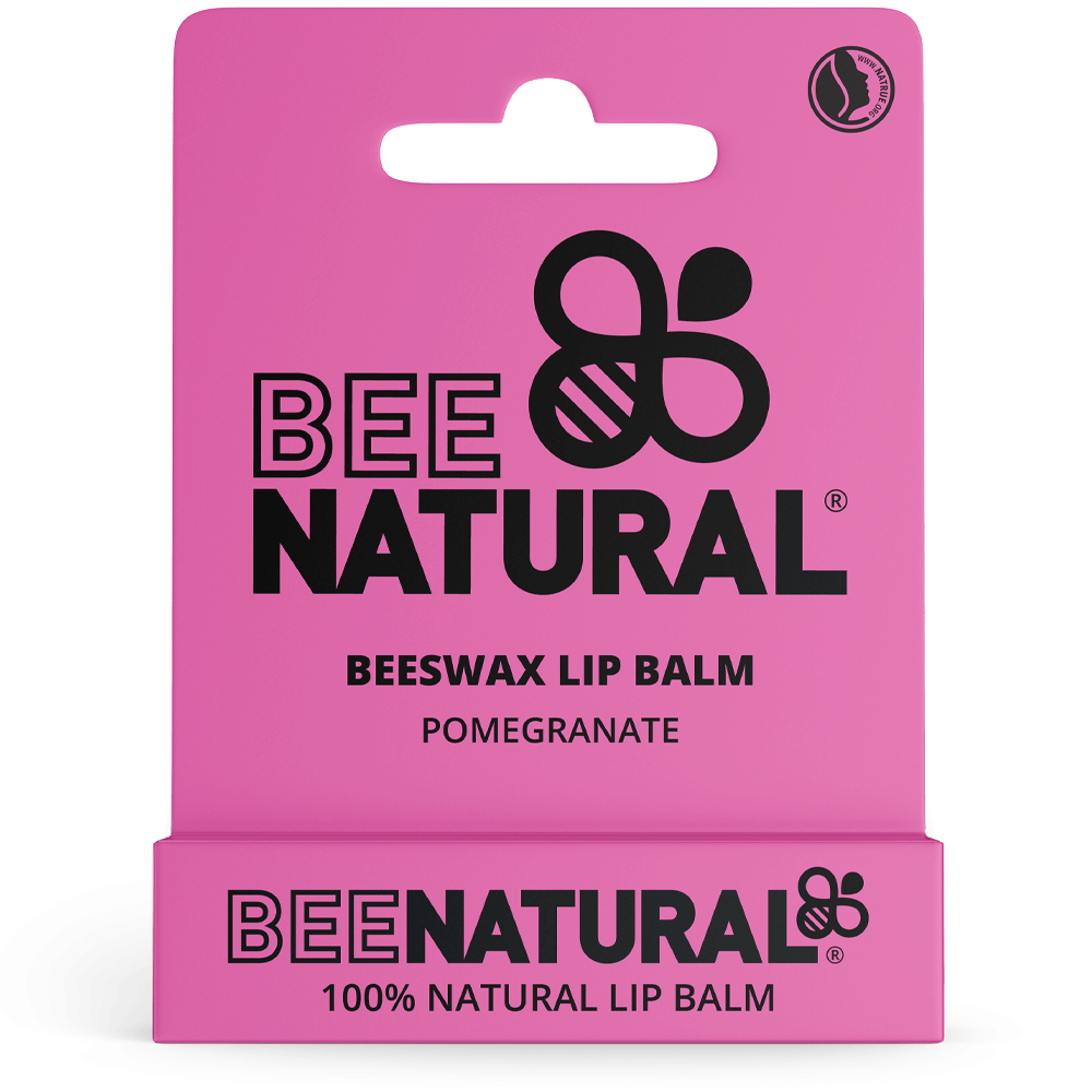 Bild: Bee Natural Lippenbalsam Granatapfel 