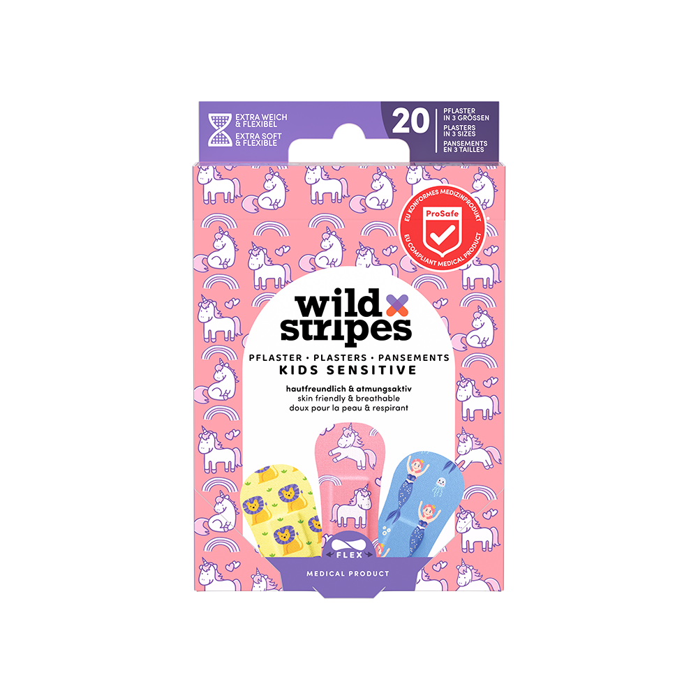 Bild: Wild Stripes Pflaster Kids Sensitive 