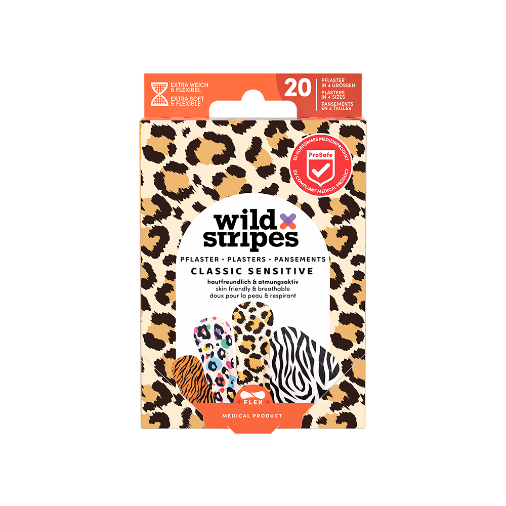 Bild: Wild Stripes Pflaster Classic Sensitive 