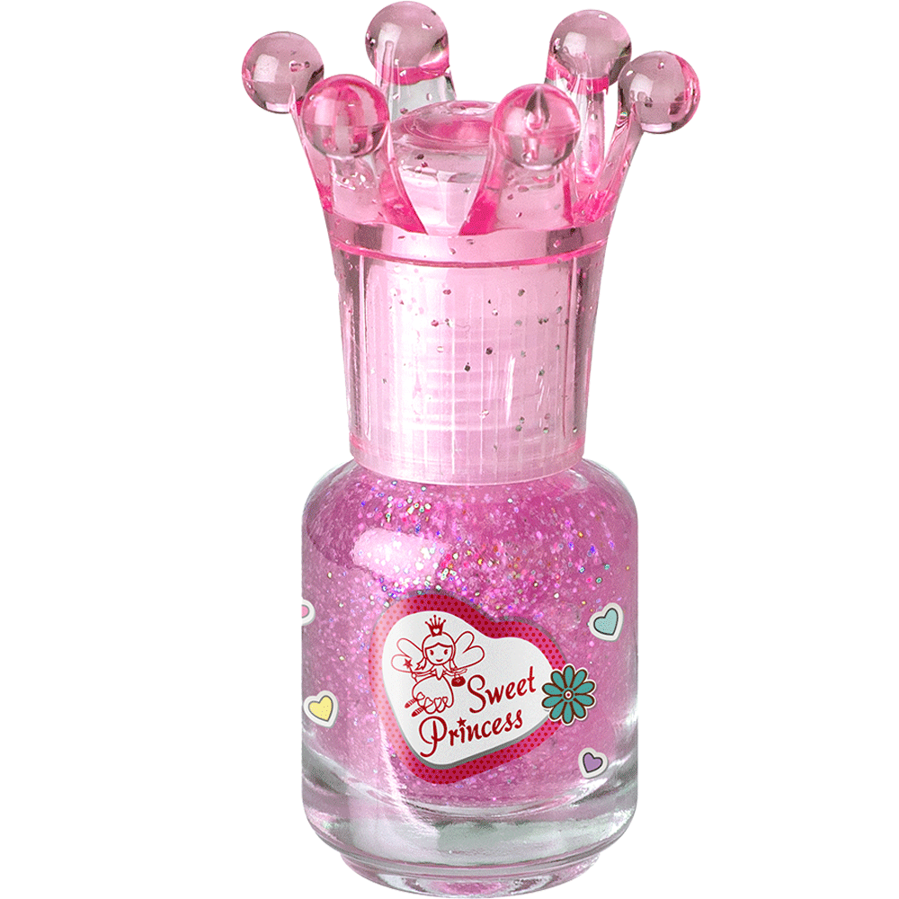 Bild: Sweet Princess Crown Nail Polish Rosa