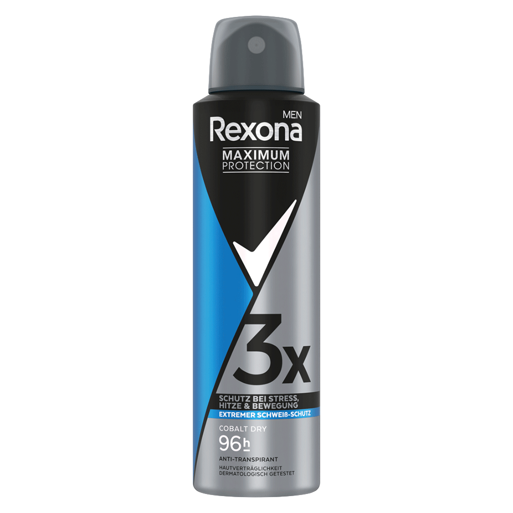 Bild: Rexona MEN Maximum Protection Deo Spray Cobalt Dry 