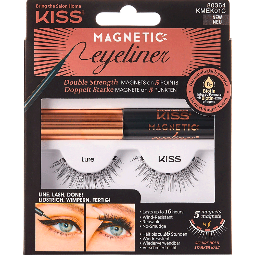 Bild: KISS Magnetic Eyeliner & Lash Kit 