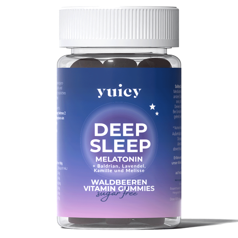 Bild: YUICY Deep Sleep Melatonin Gummies 