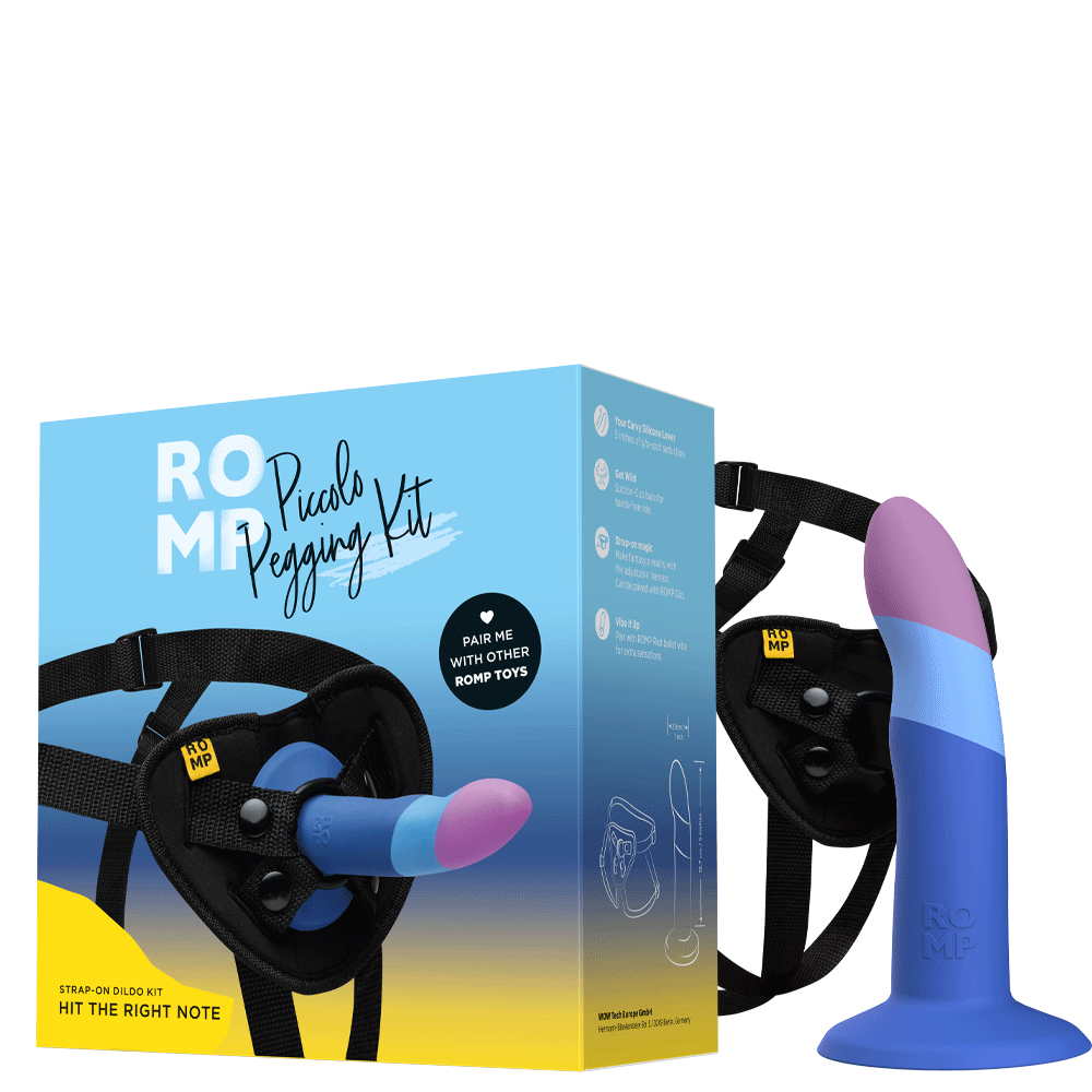 Bild: ROMP Dildo Piccolo Pegging Kit 