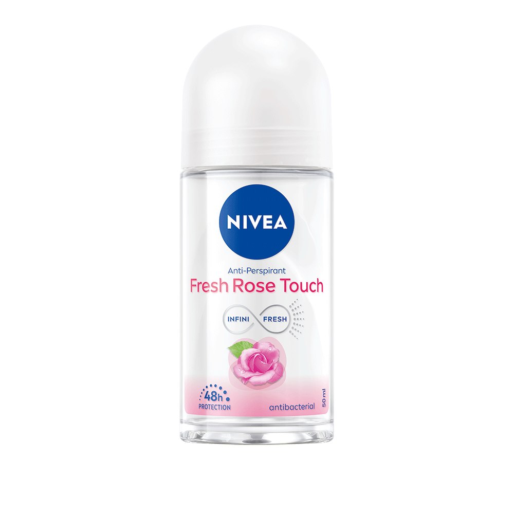 Bild: NIVEA Deo Roll On Fresh Touch Rose 