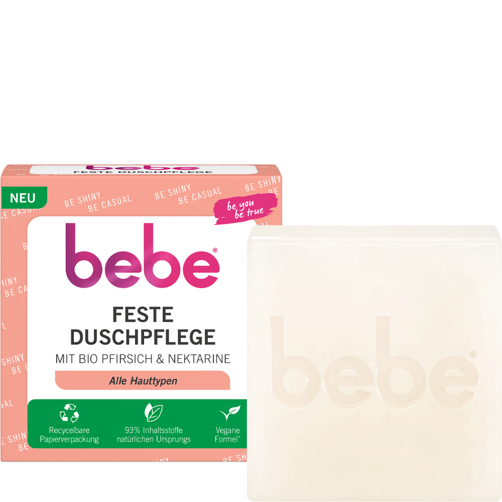 Bild: bebe Feste Dusche mit Bio Pfirsich & Nektarine 