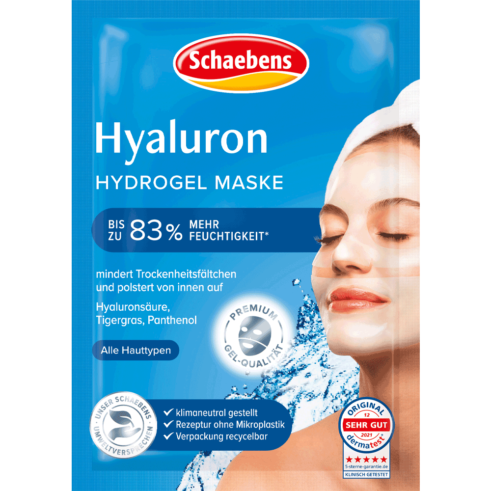 Bild: Schaebens Hydrogel Maske Hyaluron 