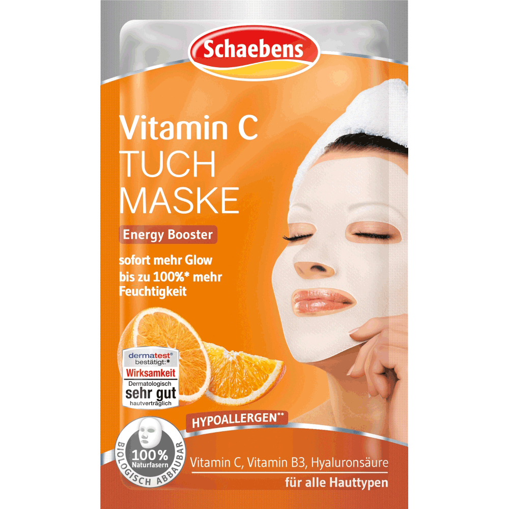 Bild: Schaebens Vitamin C Tuchmaske 