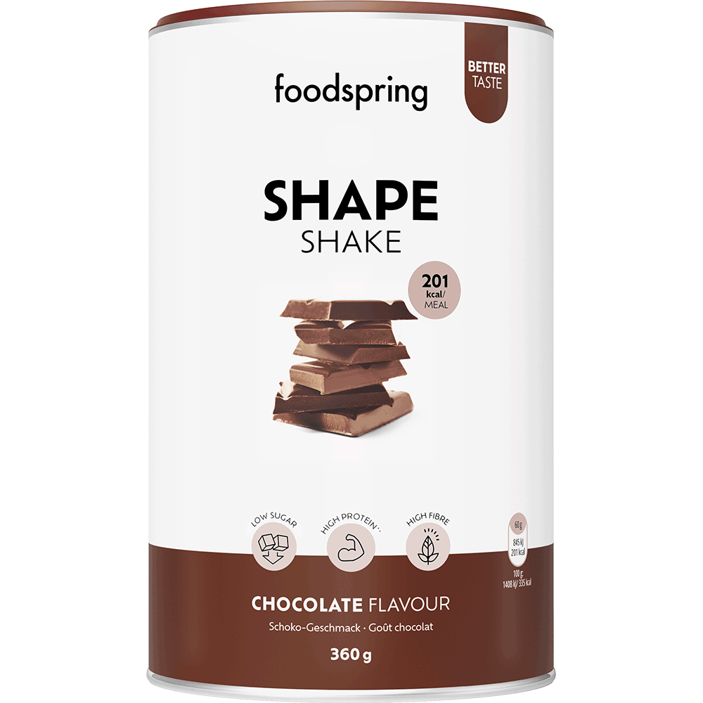 Bild: foodspring Shape Shake Schokolade 