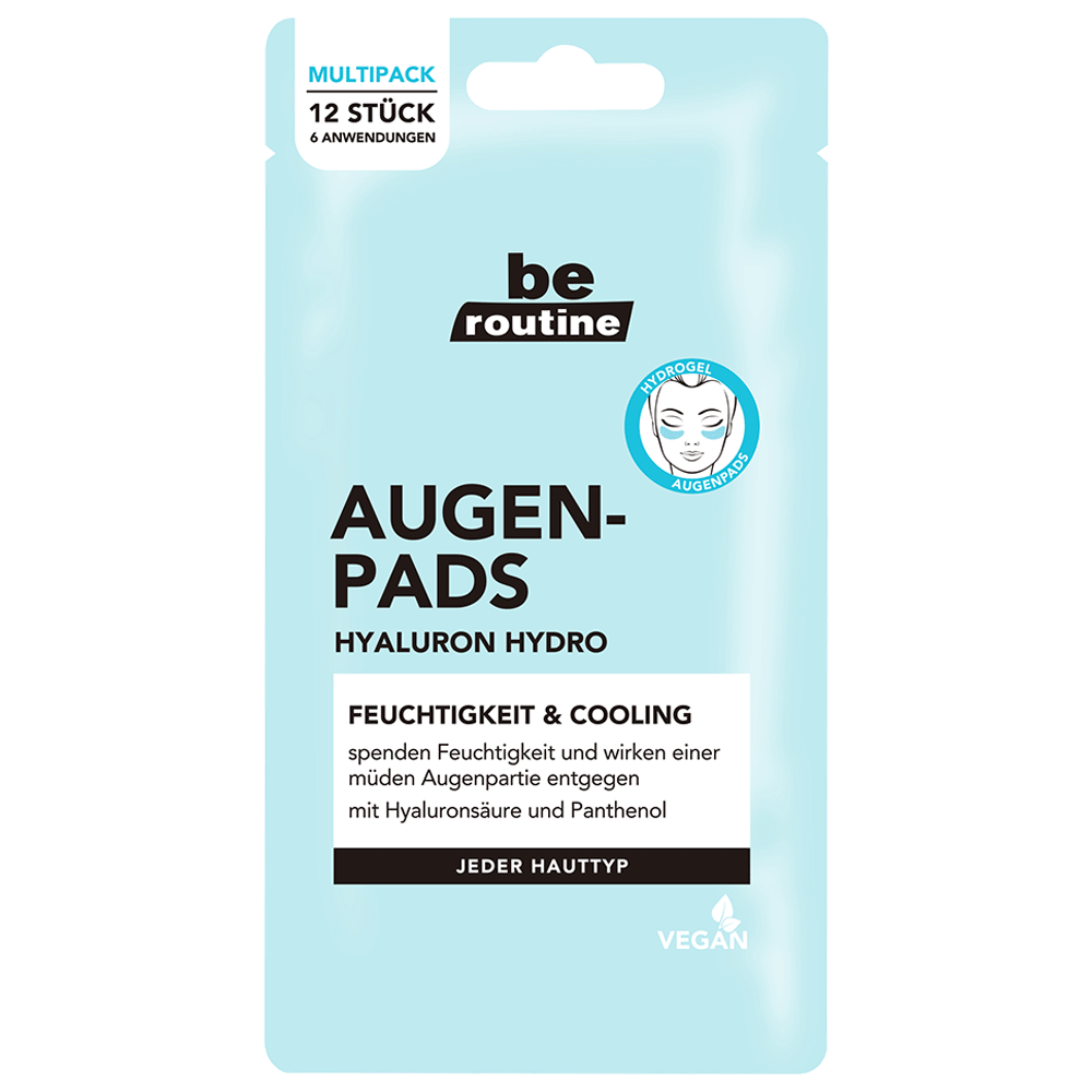 Bild: b.e. ROUTINE Augenpads Hyaluron Hydro 