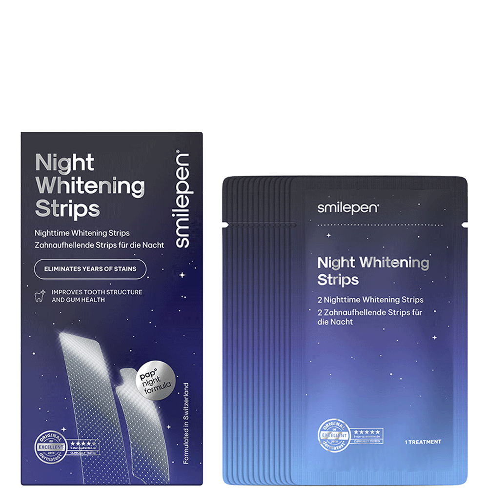 Bild: Smilepen Night Whitening Strips 