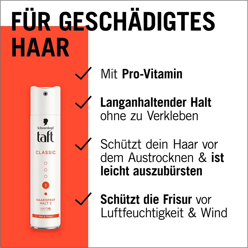 Bild: Schwarzkopf taft Haarspray Classic 