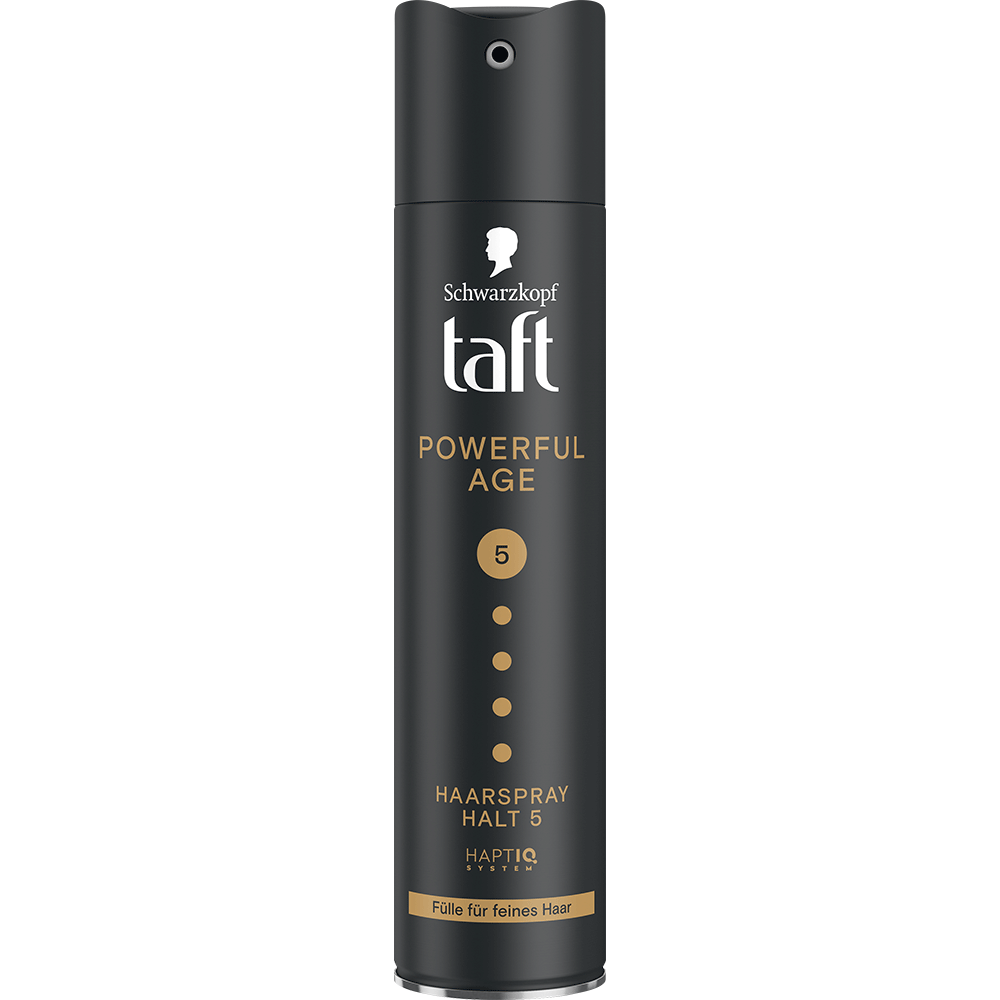 Bild: Schwarzkopf taft Haarspray Powerful Age 