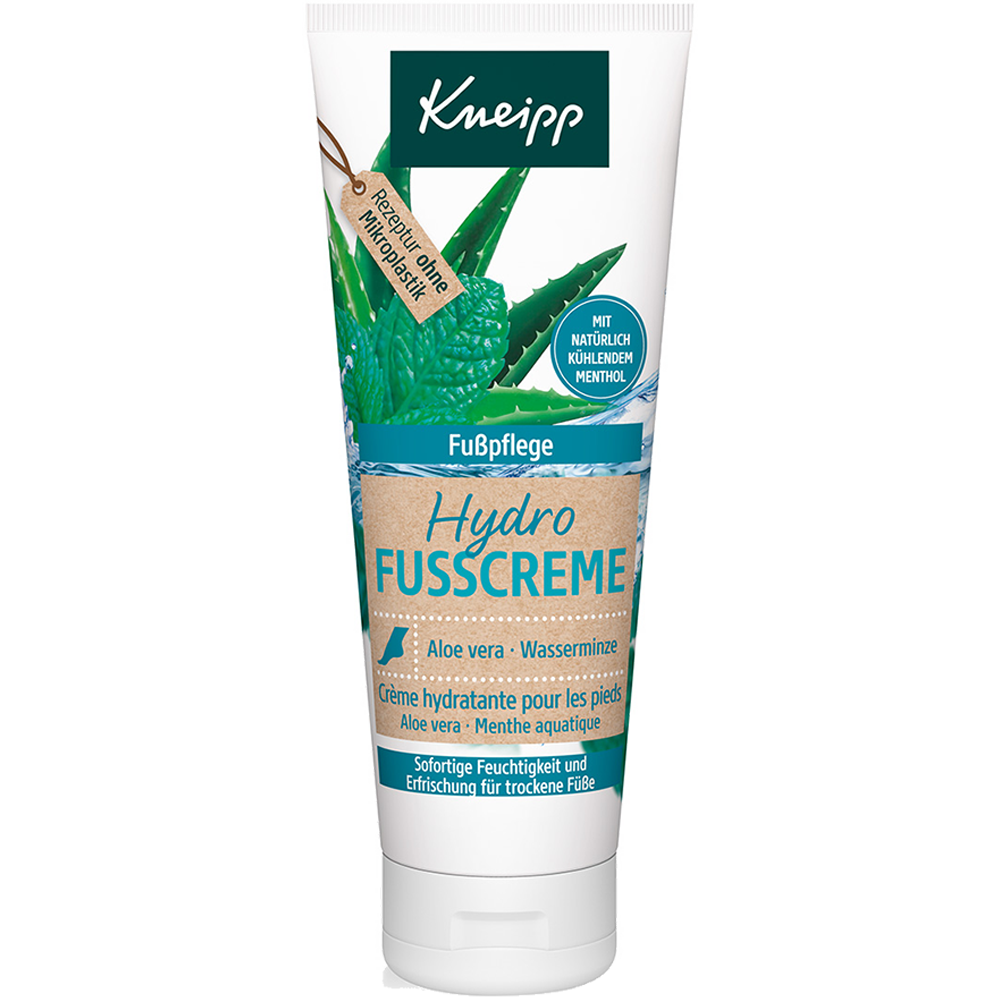 Bild: Kneipp Hydro Fußcreme Aloe Vera 