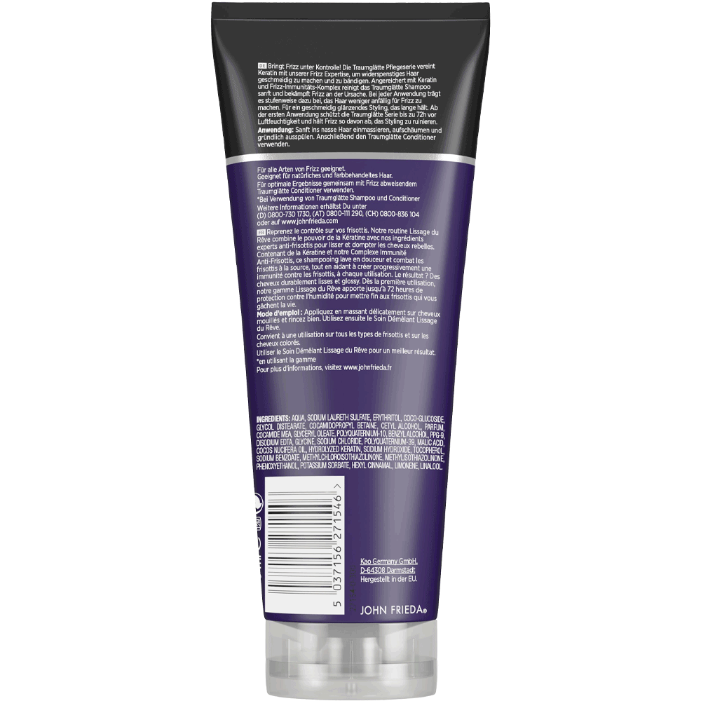 Bild: JOHN FRIEDA FRIZZ EASE Traumglätte Shampoo 