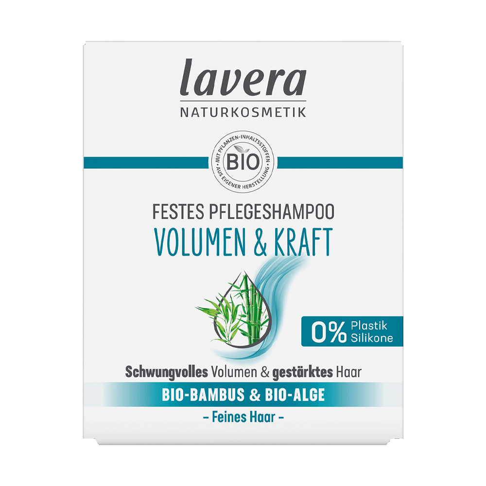 Bild: lavera Festes Pflegeshampoo Volumen & Kraft 