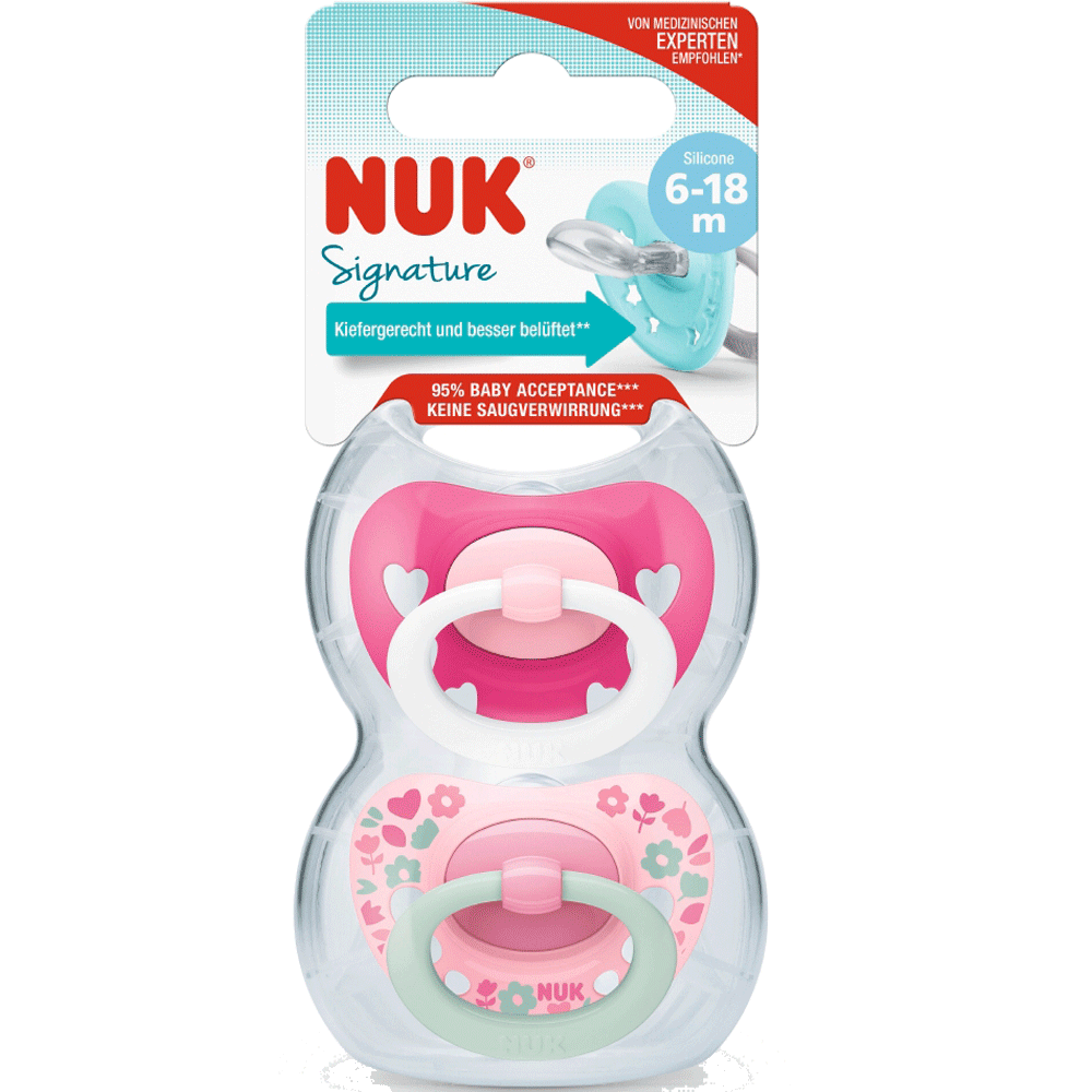 Bild: NUK Signature Schnuller 6-18M 